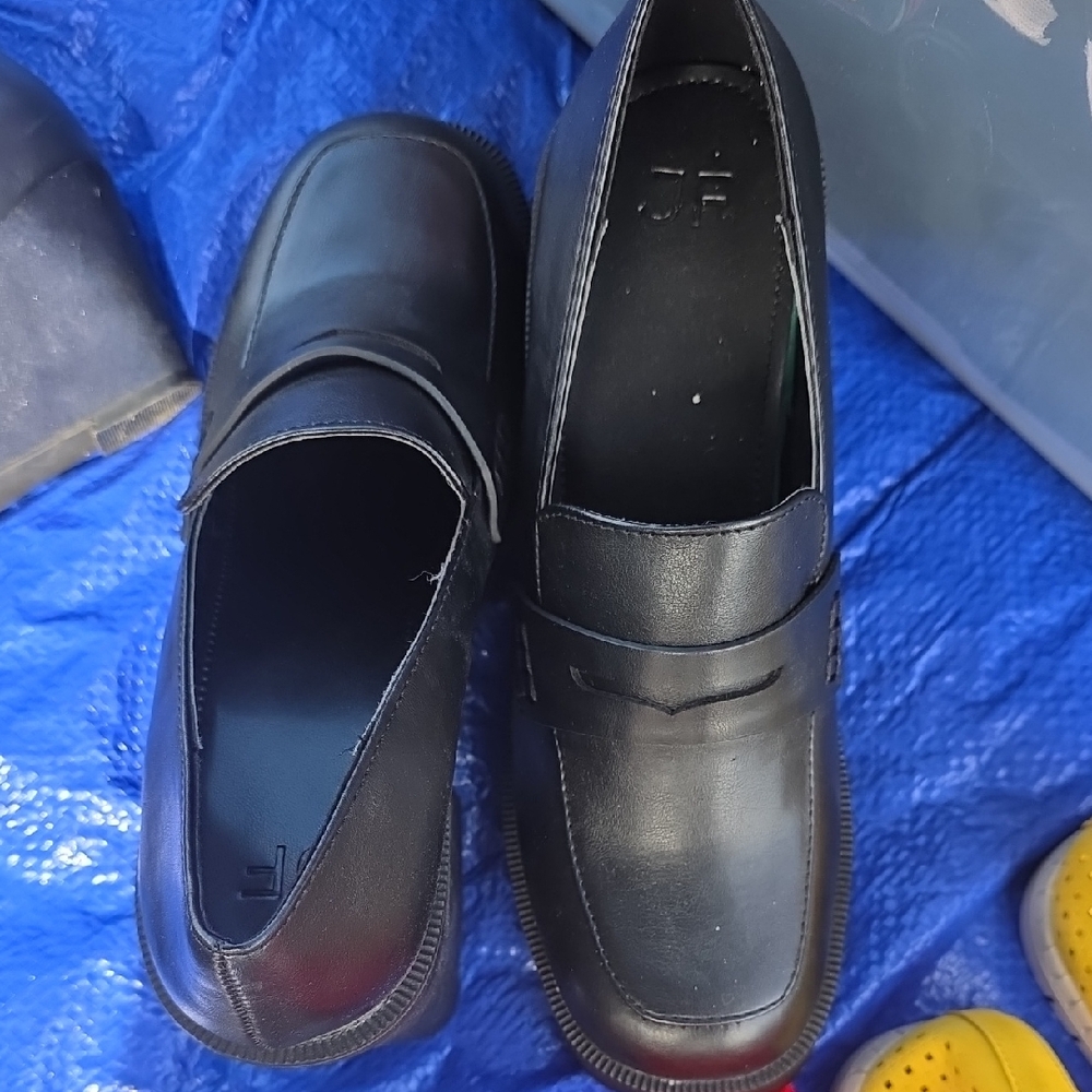 JustFab Black Women's Loafers